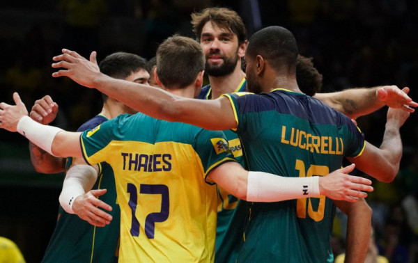 V&ocirc;lei: Brasil bate Cuba e mant&eacute;m chances de classifica&ccedil;&atilde;o para Paris