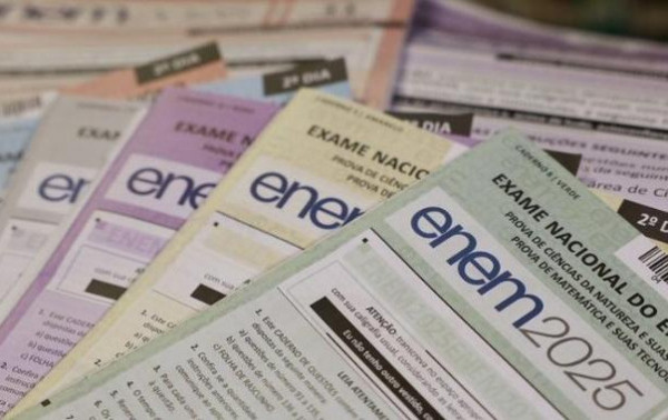 Confira o gabarito do 2&deg; dia de provas do Enem 2025, divulgado pelo Inep