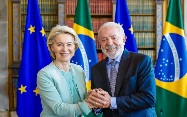 Democracia e multilateralismo ganham com acordo Mercosul‑UE, diz Lula