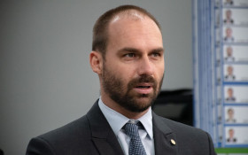 Eduardo Bolsonaro &eacute; demitido da PF por abandono de cargo