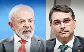 Fl&aacute;vio Bolsonaro contra‑ataca e dispara contra Lula