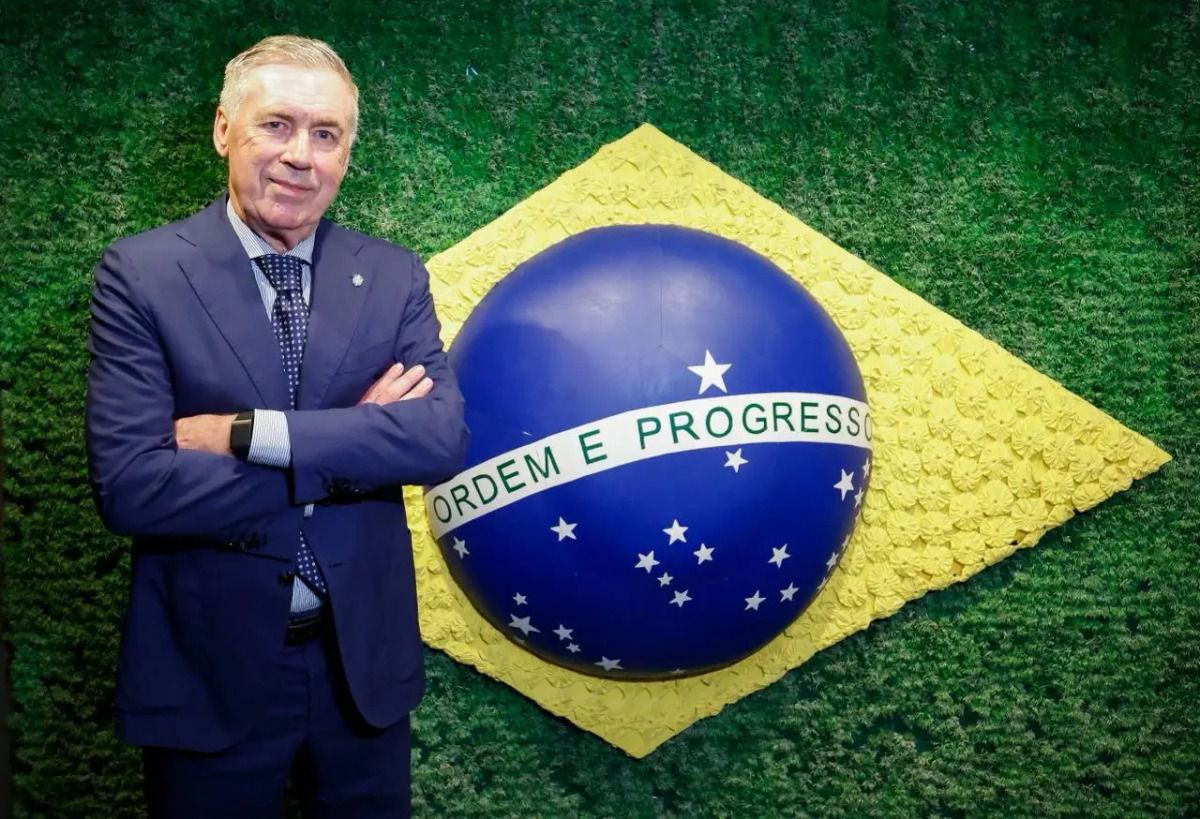 Ancelotti convocou Neymar pela primeira vez desde que assumiu o comando da seleção