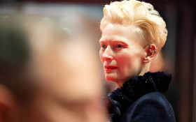 Tilda Swinton nos t&iacute;mpanos