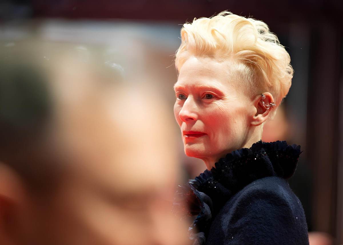 Tilda Swinton nos t&iacute;mpanos