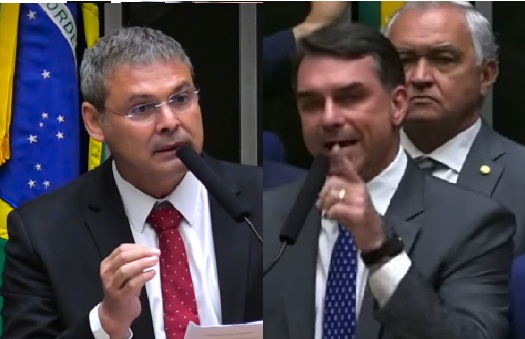 Alcolumbre senta em cima de CPI. Fl&aacute;vio Bolsonaro e Lindbergh reagem