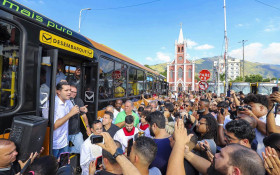 Zona Oeste ganha 100 novos &ocirc;nibus modernos