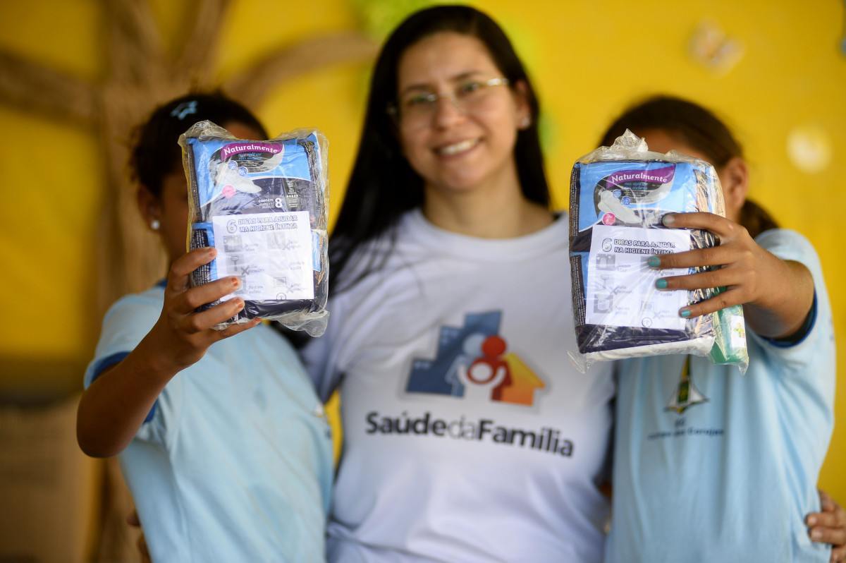 DF distribui mais de 1,4 milh&atilde;o de absorventes pelo Dignidade Menstrual