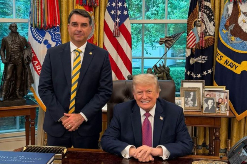 Trump e o Comando Amarelo