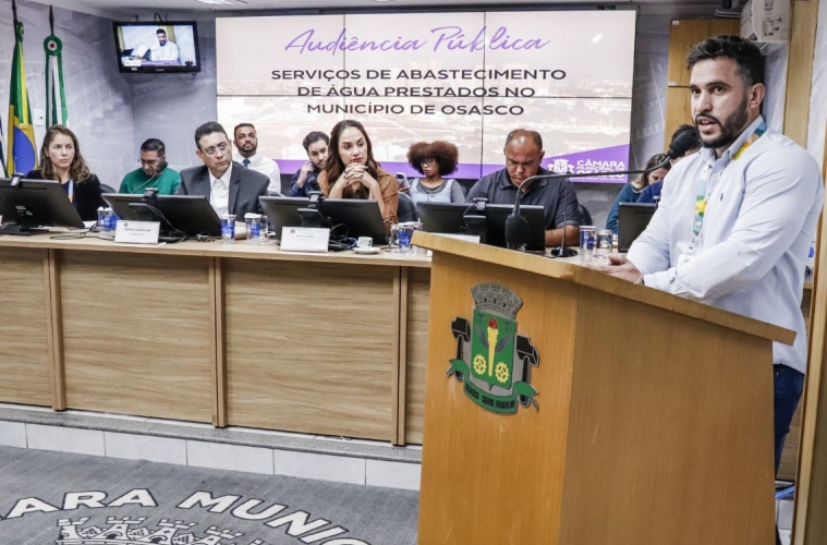 Osasco debate sobre contas e abastecimento de &aacute;gua