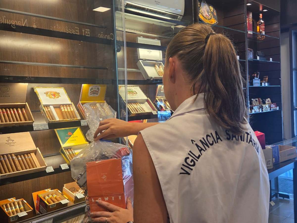 DF: Vigil&acirc;ncia apreendeu mais de 9,6 mil cigarros eletr&ocirc;nicos em 2026