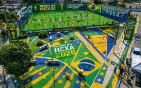 Concurso de melhor decora&ccedil;&atilde;o de rua para a Copa do Mundo