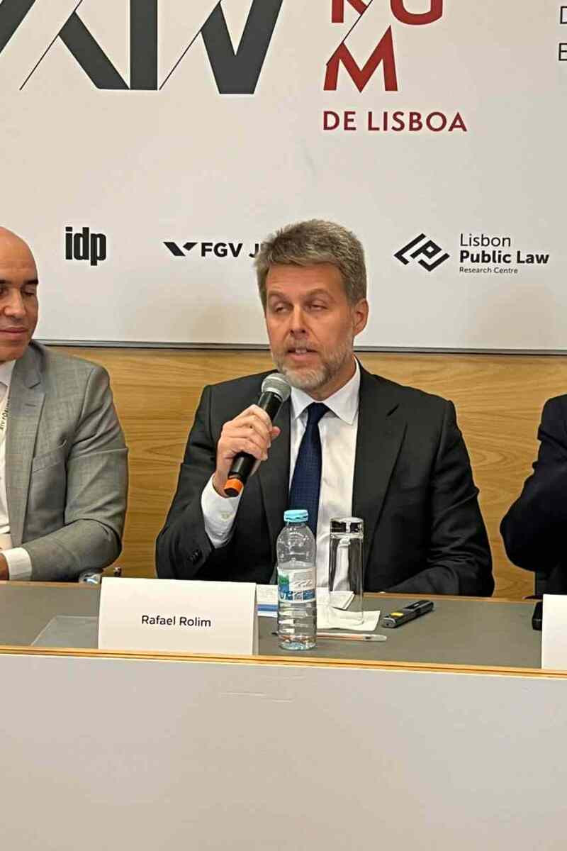 Rafael Rolim, novo presidente da CEDAE, no segundo dia de fórum