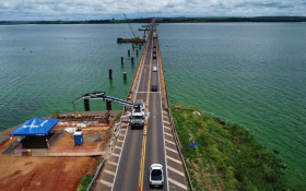 Duplica&ccedil;&atilde;o da maior ponte de S&atilde;o Paulo atinge 75% e deve ser conclu&iacute;da ainda em 2026