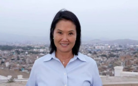 Keiko Fujimori toma posse da presid&ecirc;ncia peruana