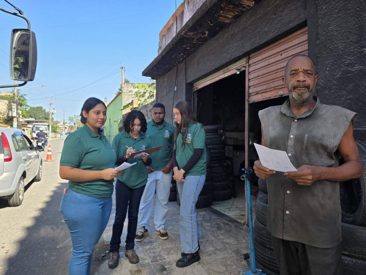Projeto orienta borracharias de Japeri sobre descarte