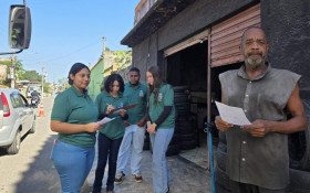 Projeto orienta borracharias de Japeri sobre descarte