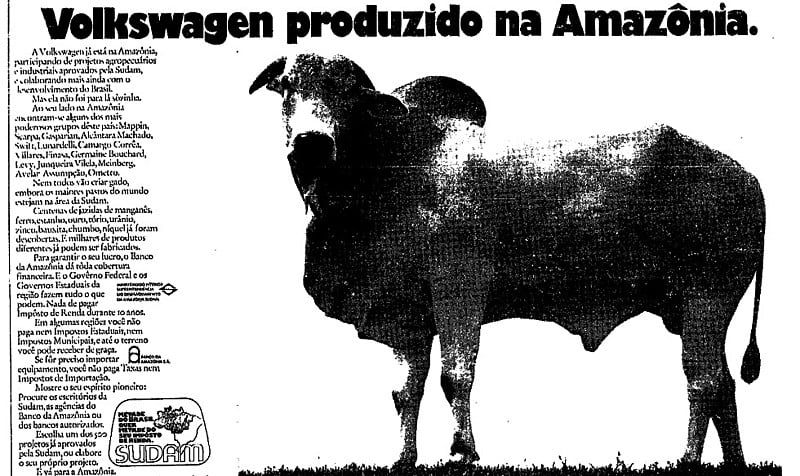 Trabalho escravo: Volks condenada por fazenda no PA