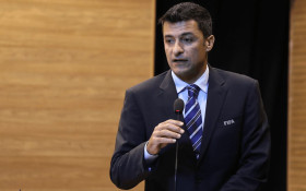 Sandro Meira Ricci apresentado na Comiss&atilde;o de Arbitragem