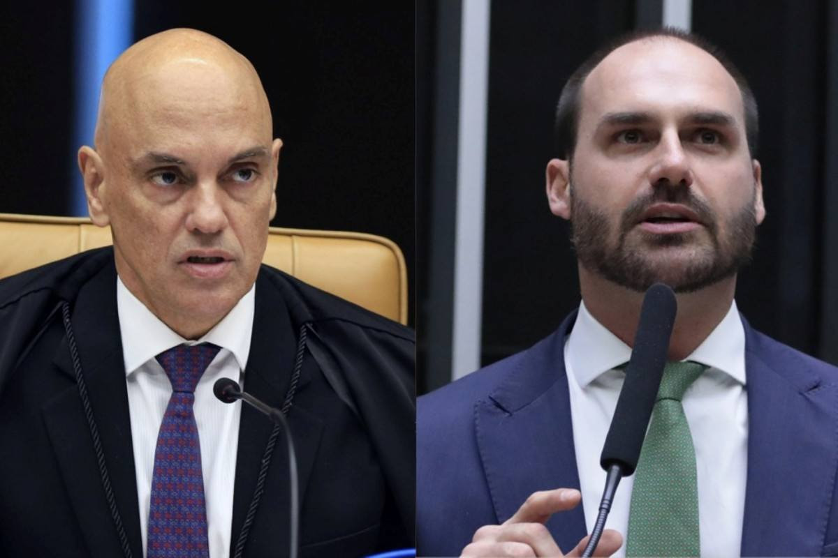 "Minha condena&ccedil;&atilde;o pode restabelecer Magnitsky a Moraes", diz Eduardo Bolsonaro