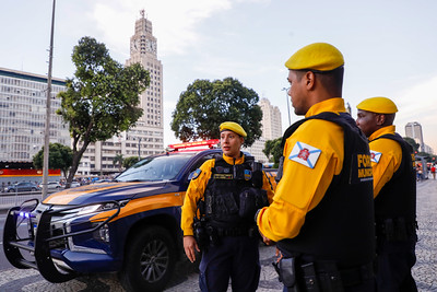 For&ccedil;a Municipal registra 5.400 abordagens e 731 pris&otilde;es