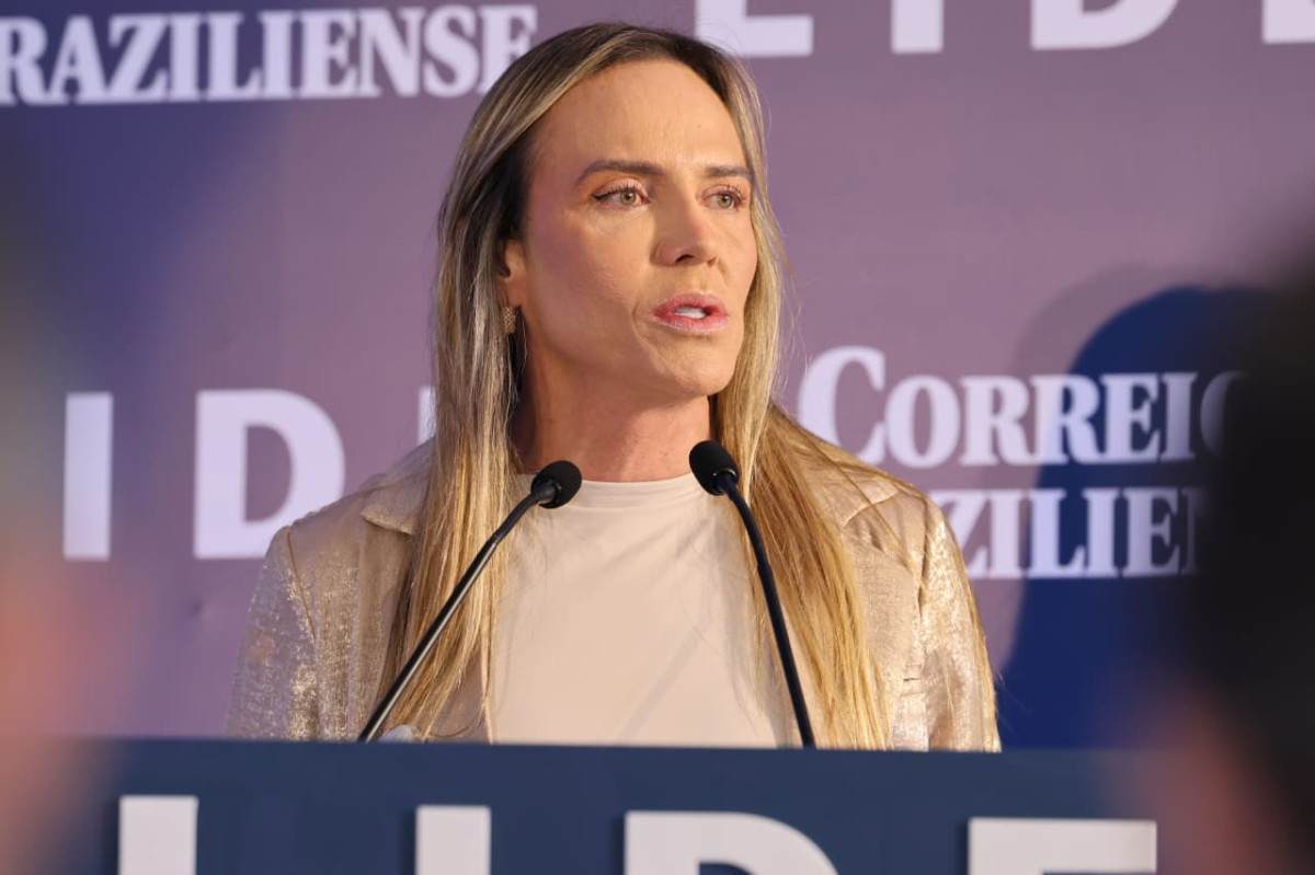 No Brasília Summit, governadora do DF, Celina Leão, destaca a importância do BRB para a economia local e apresentou iniciativas de inteligência artificial voltadas à gestão pública