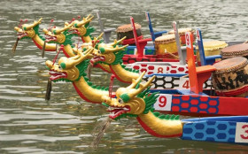 Primeira edi&ccedil;&atilde;o do Open Dragon Boat na Lagoa