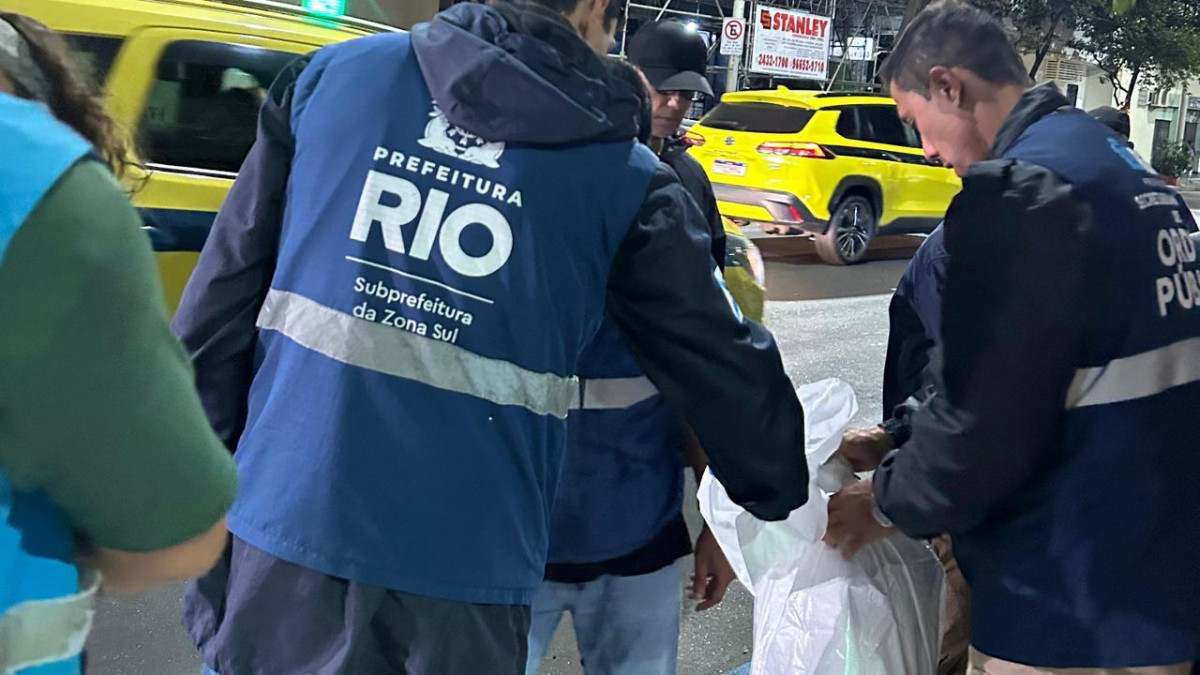 A&ccedil;&atilde;o de ordenamento em Copacabana