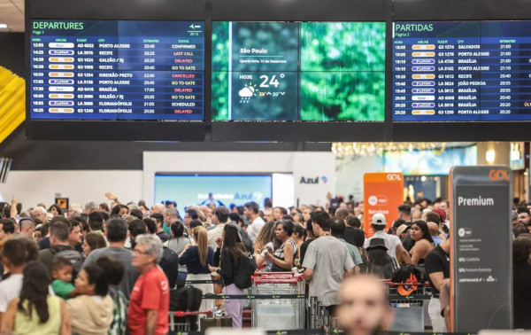 Avia&ccedil;&atilde;o dom&eacute;stica supera 42 milh&otilde;es de passageiros