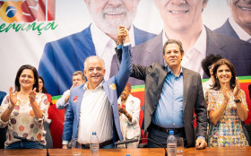 Lula e Alckmin definem M&aacute;rcio Fran&ccedil;a como vice de Haddad em S&atilde;o Paulo