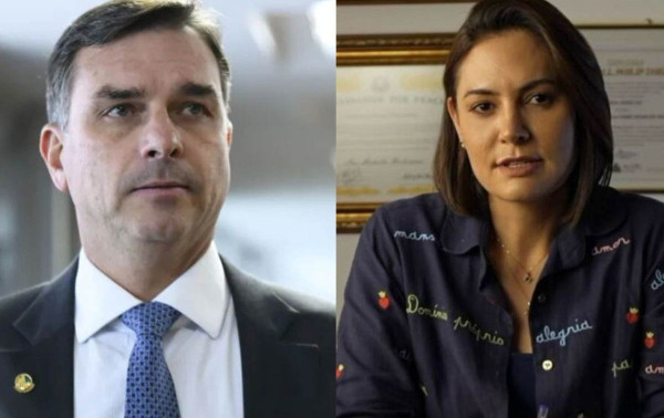 Michelle nega participa&ccedil;&atilde;o em campanha de Fl&aacute;vio Bolsonaro, diz Valdemar