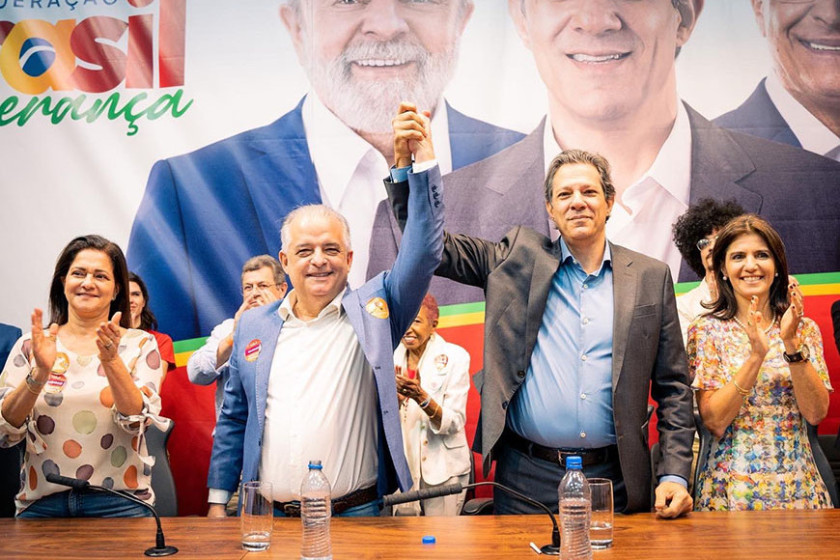 Lula e Alckmin definem M&aacute;rcio Fran&ccedil;a como vice de Haddad em S&atilde;o Paulo