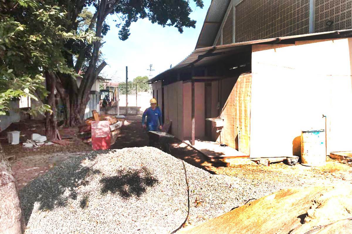 Campos inicia obras da nova Escola Municipal Alcindor Bessa