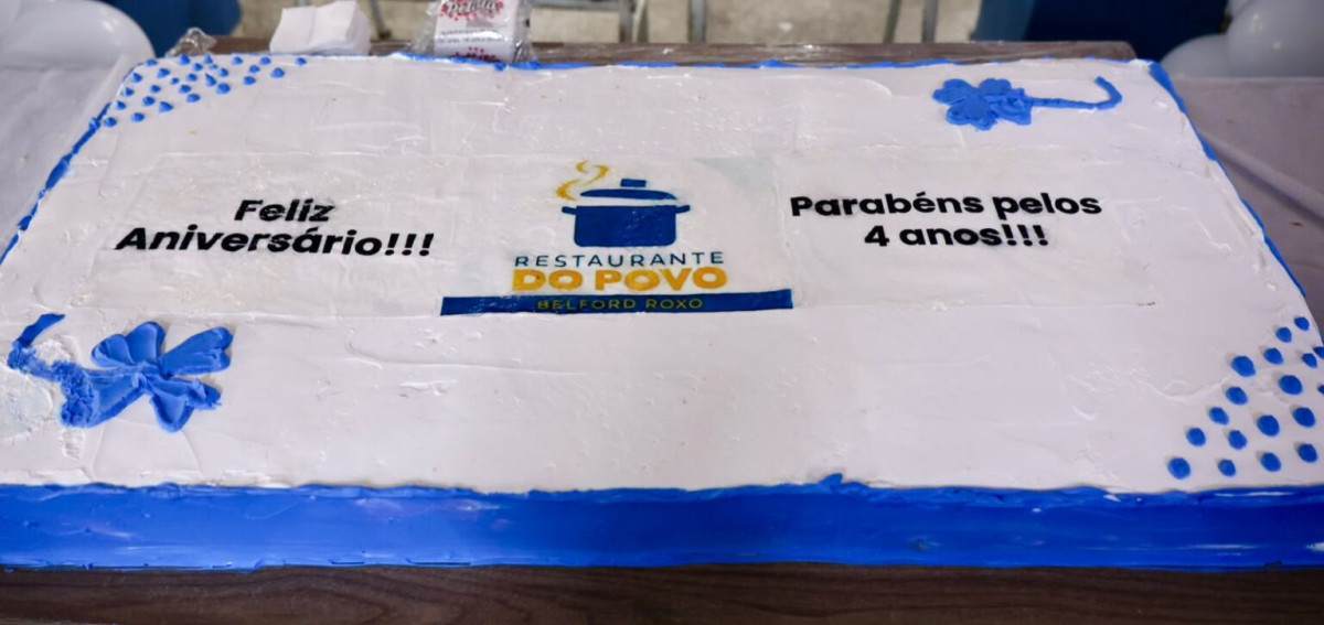 Restaurante do Povo de Belford Roxo celebra marca expressiva