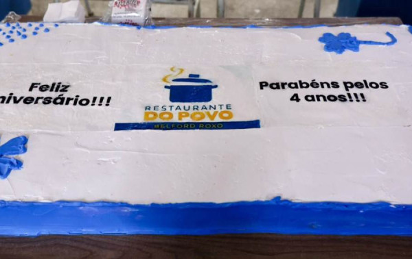 Restaurante do Povo de Belford Roxo celebra marca expressiva