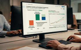 Fundos de pens&atilde;o fecham 2025 com super&aacute;vit de R$ 17,7 bilh&otilde;es