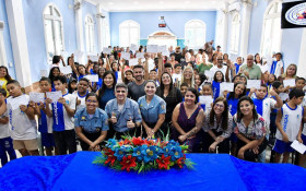 Proerd forma 58 alunos em escola municipal de Belford Roxo
