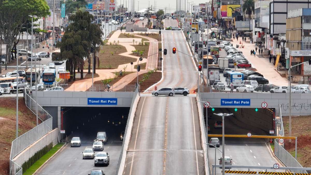DF: T&uacute;nel Rei Pel&eacute; ser&aacute; interditado para um simulado de emerg&ecirc;ncia