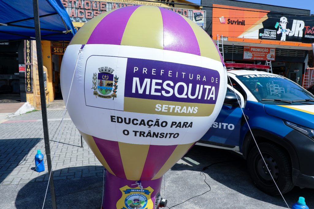 Educa&ccedil;&atilde;o do tr&acirc;nsito em Mesquita