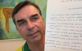 Moraes suspende visitas de Fl&aacute;vio a Bolsonaro por divulga&ccedil;&atilde;o de carta
