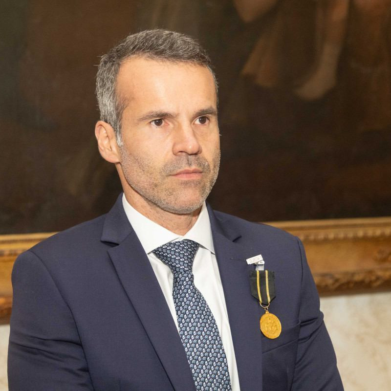 O secretário do Gabinete de Segurança Institucional (GSI) que também ocupa o cargo de secretário de Governo, Roberto Lisandro Leão, foi um dos 41 homenageados