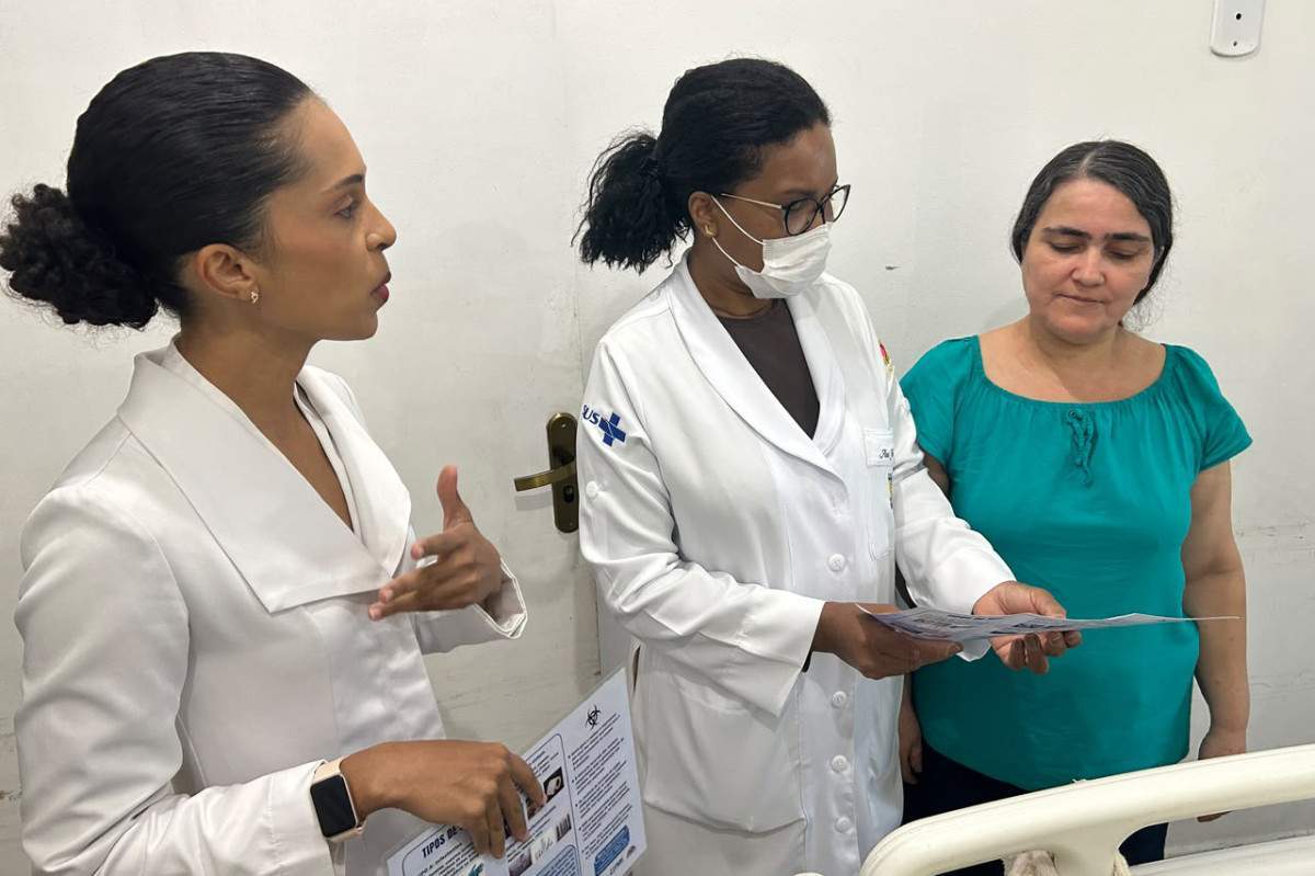 Hospital de Campos realiza a&ccedil;&atilde;o de conscientiza&ccedil;&atilde;o sobre descarte de res&iacute;duos