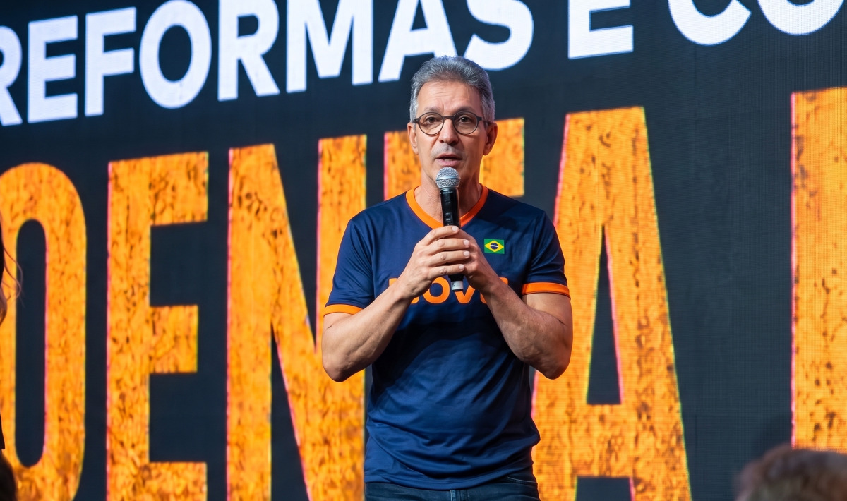 Em SP, Zema defende privatiza&ccedil;&atilde;o da Petrobras e do Banco do Brasil