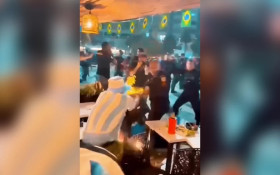 Brigas ap&oacute;s final da Copa terminam com detidos em Copacabana