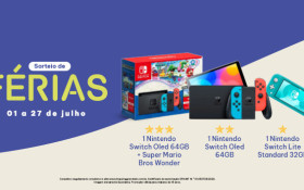 Shopping Grande Rio lan&ccedil;a Sorteio de F&eacute;rias com pr&ecirc;mios da Nintendo