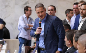 Uni&atilde;o‑Progressista oficializa Derrite ao Senado e apoio a Tarc&iacute;sio em SP