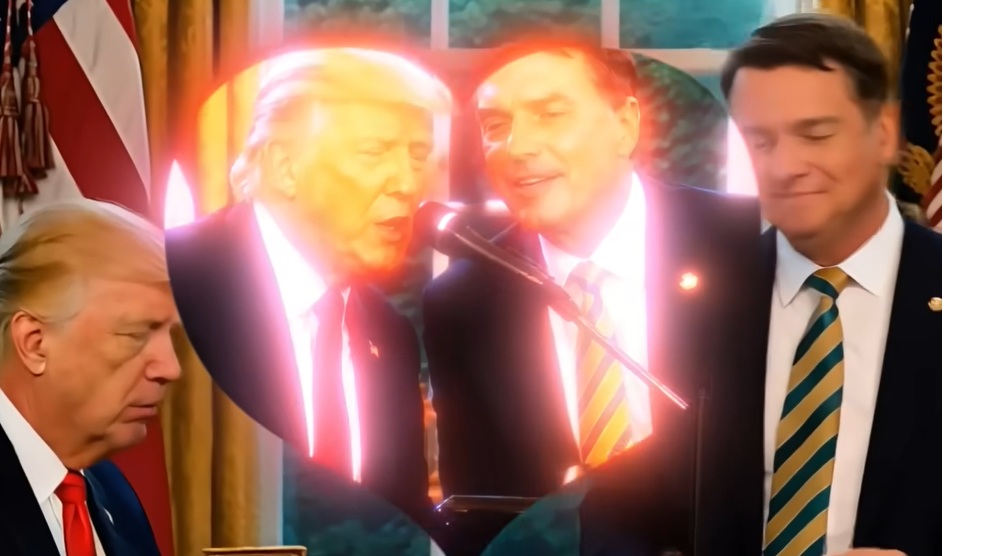 Trump, Fl&aacute;vio e um piano na Casa Branca