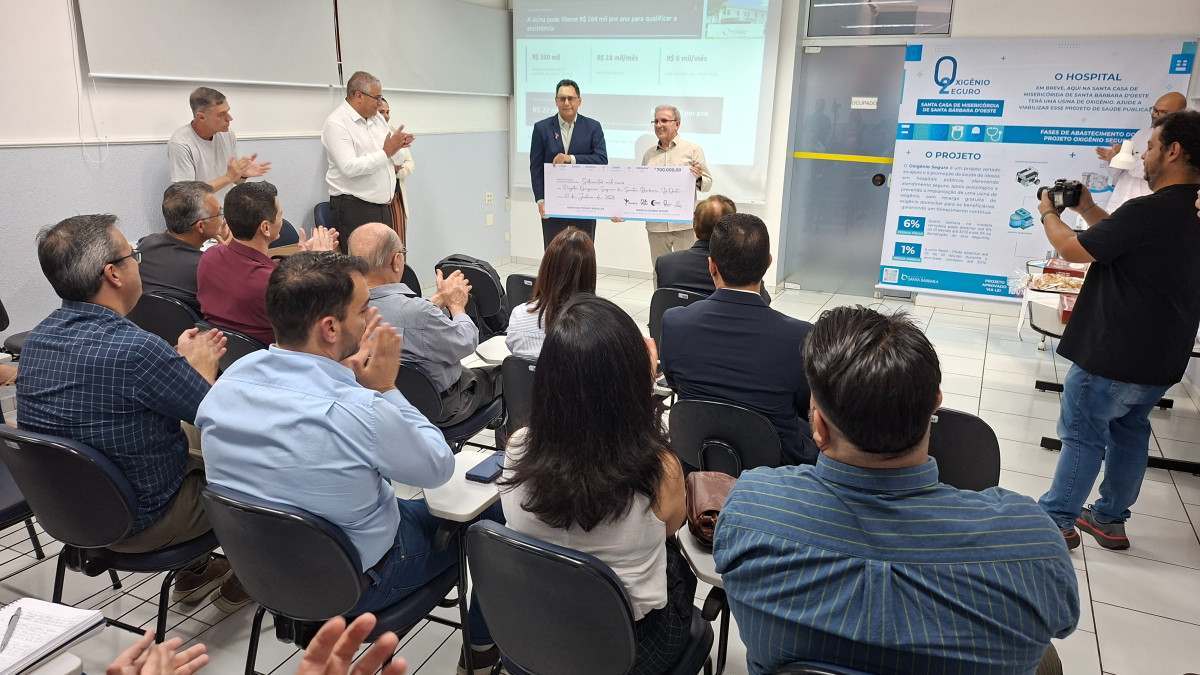 Santa B&aacute;rbara inicia projeto de usina de oxig&ecirc;nio
