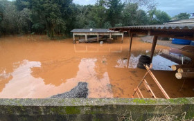 SC: em menos de 24 horas, cidades receberam mais de 100 mm de chuva