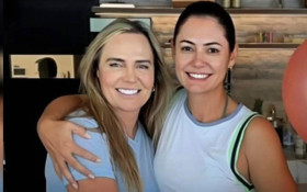 Celina Le&atilde;o articulou novo gesto de Fl&aacute;vio Bolsonaro a Michelle