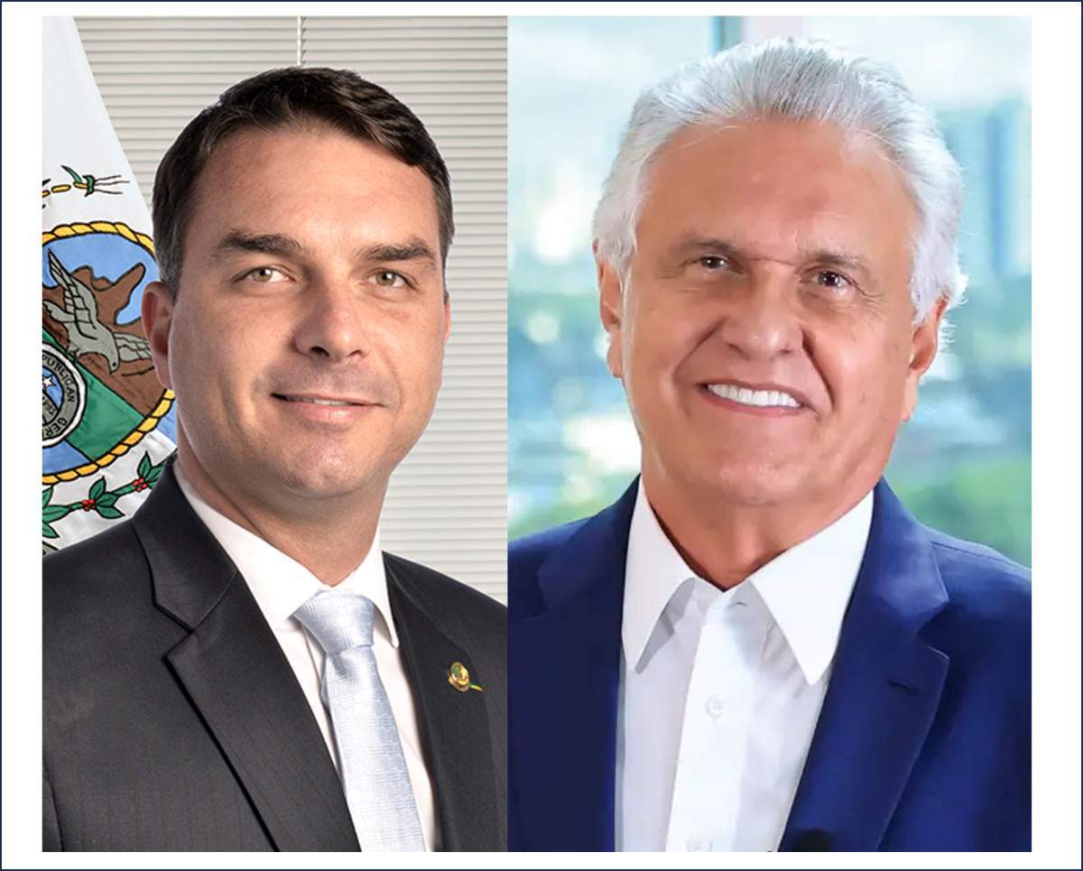 Fl&aacute;vio Bolsonaro e Ronaldo Caiado ser&atilde;o oficializados candidatos a Presidente em SP